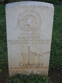 Dar Es Salaam War Cemetery - Bailey, G M